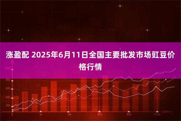 涨盈配 2025年6月11日全国主要批发市场豇豆价格行情