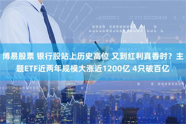 博易股票 银行股站上历史高位 又到红利真香时？主题ETF近两年规模大涨近1200亿 4只破百亿